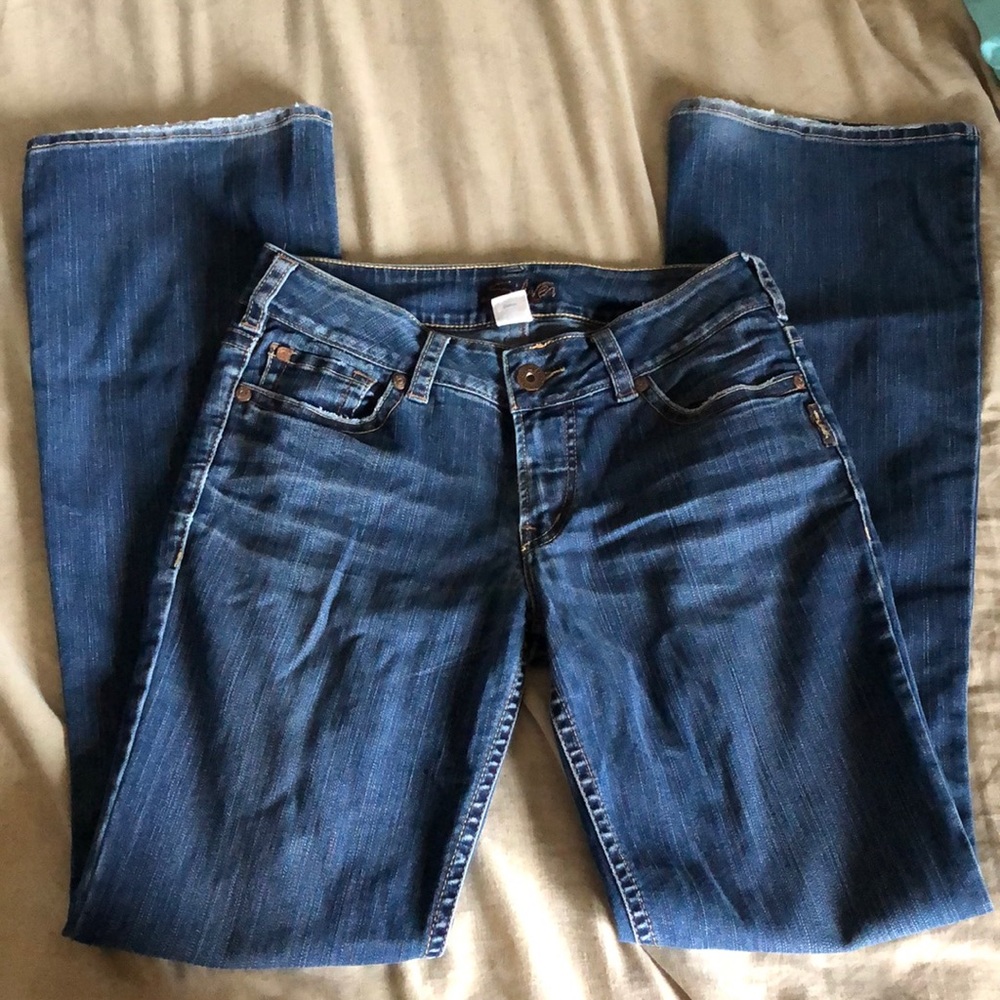 Silver women’s jeans